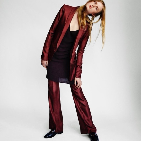H&M Collection 2015 Long Blazer + Flare Leg Pants Suit - 2015 - RUNWAY! - Picture 5 of 10